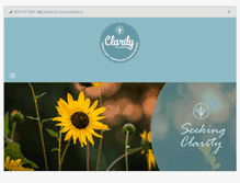 Tablet Screenshot of claritycounselling.ca